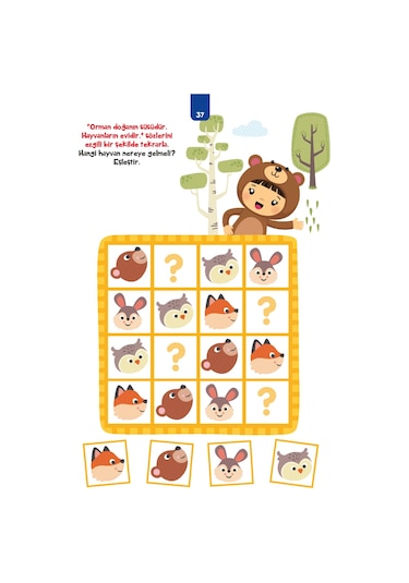 Zbg 3-4 Yaş Sudoku - Fethiye Tunç - Limonkids