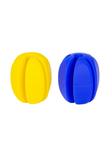 Xiyyadms Mavi Lastik Balıkçılık Kamış Sıkıcı - 52x43x43mm 48.5g Kamış Tutucu