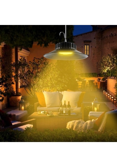 Cbtx Ts-s4401 Asılı Güneş Işığı Ip65 Su Geçirmez Kapalı Açık Bahçe Veranda Uzaktan Kumandalı Led Lamba Diğer