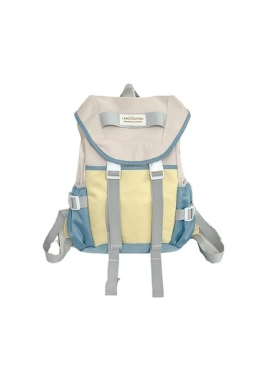 Mkjınmeı Kontrast Renkli Çok Amaçlı Sırt Çantası 26l0ıl Mavi