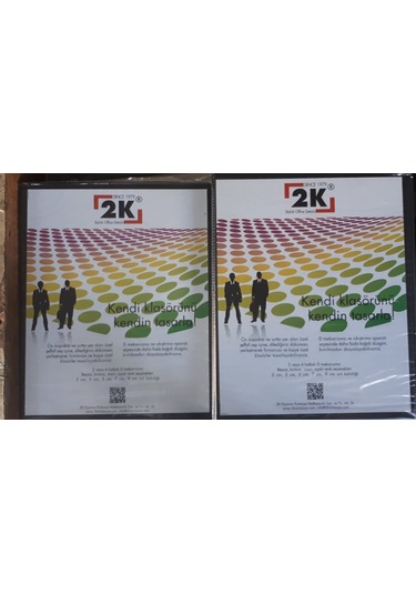Dosya 2 Kancalı 3 Cm Kalınlık 2 Adetli Paket
