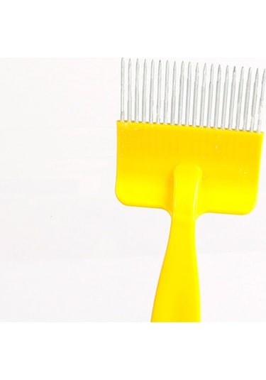 Gümüş Petek Plastik Sır Tarağı