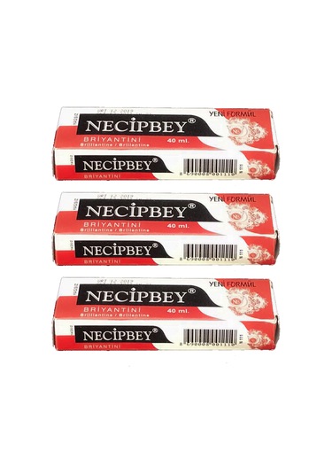 Necipbey Yağsız Briyantin 3 x 40 ML
