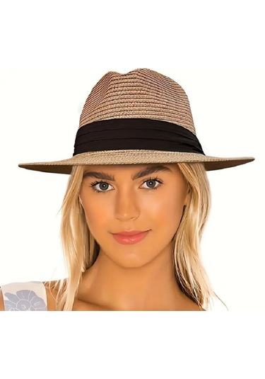 Klasik Unisex Panama Şapka