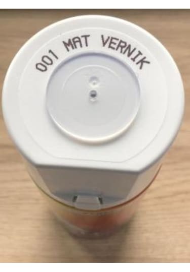 Akçalı Şeffaf Sprey Mat Vernik 400 ML