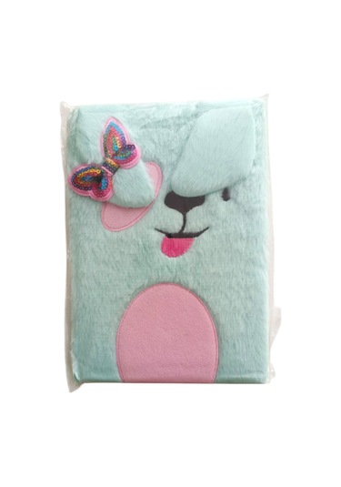 14x20 Cm Peluş Hatıra Defteri 80 Yaprak Çizgili-24