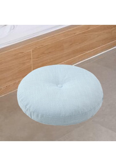 Suntek Zemin Yastığı Dekoratif Oturma Meditasyon Tatami Açik Mavi