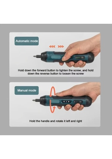 20 Adet Ayarlanabilir Torklu, 1300mah Şarj Edilebilir Pil İle Çok Yönlü Takımların Ayrılması Ve Tamir İşleri İçin Kompakt Kablosuz Elektrikli Tornavida