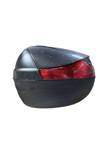 Wogen Wogen 33 Lt Siyah Karbon Motosiklet Arka Çanta Topcase