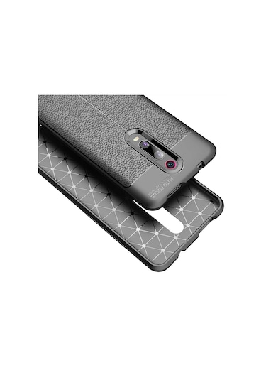 Apsuwa Xiaomi Mi 9t Kılıf Niss Deri Dokulu Silikon