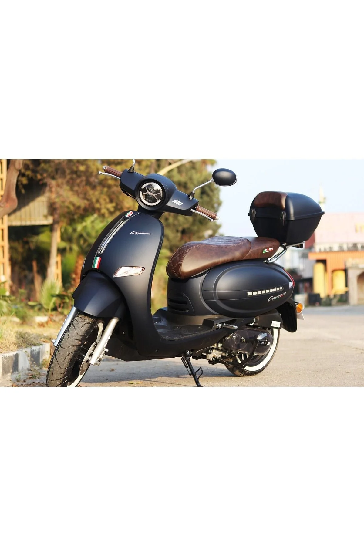 Arora Cappucino 50 CC Euro 5 Motosiklet - Lacivert