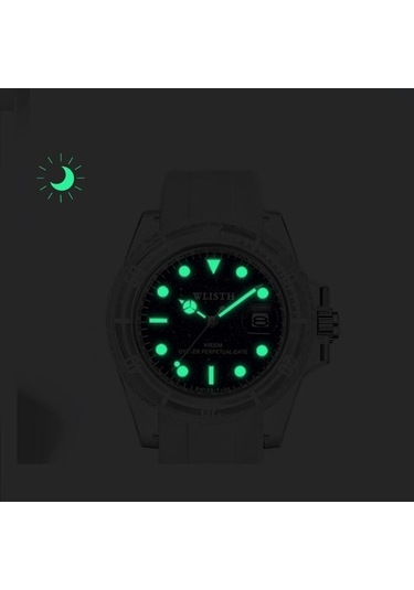 Yingfu S540 Kadın Saati Beyaz Kadran, Pembe Gövde, Koyu Renk Kişiler İçin Beyaz