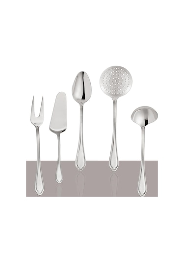 Hisar Floransa 5 Parça Çelik Servis Seti