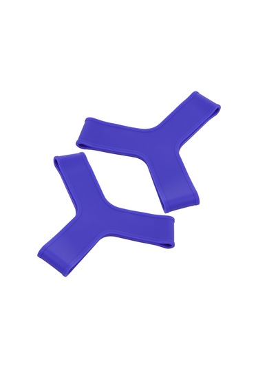 Vkemall Silikon Yüzme Ayaklıpı Tutucuları - Mavi M-l-xl Boy - Yüzme/snorkeling/dalış İçin Güvenli Tutma - Çift Paket Çok Renkli