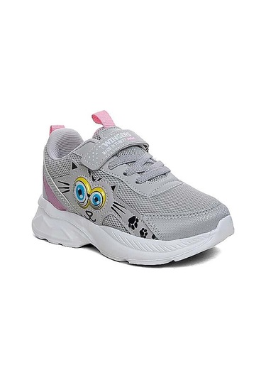 Mergenshoes Tws Buz Pembe Fileli Günlük Kız Çocuk Spor Ayakkabı 001