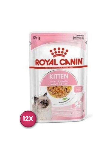 Royal Canin Kitten In Jelly Yavru Kedi Konservesi 85 Gr X 12 Adet