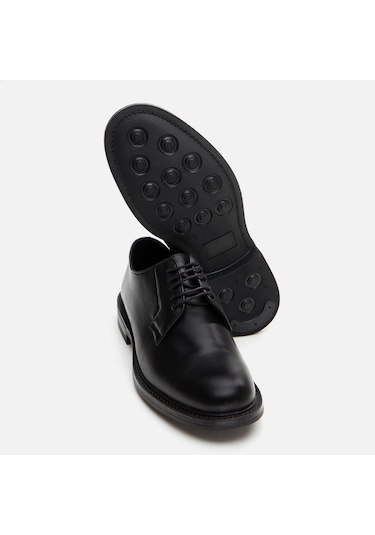 Hotiç Hakiki Deri Siyah Erkek Günlük Ayakkabı 02ayh295980a100 Siyah