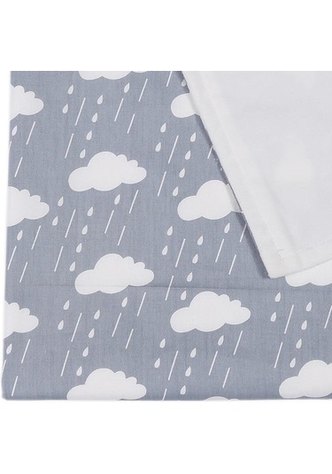 Suntek Bebek Çocuk Çok Amaçlı Battaniye Gri