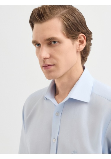 Karaca Erkek Slım Fıt Gömlek-açık Gri 11.25w.04.012 Açık Gri
