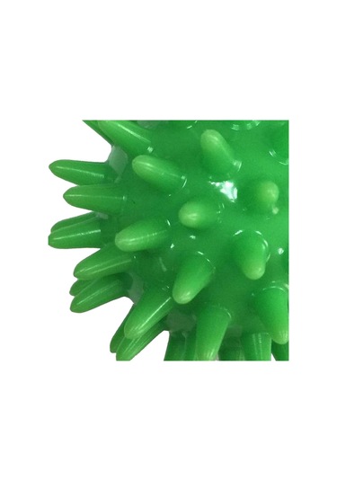 Suntek Spike Masaj Topu Egzersiz Ayak Geri El Avuç İçi Yeşil Dikenli Masaj Topu Yeşil