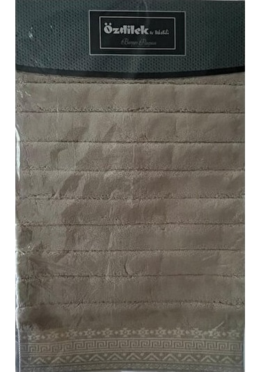 Özdilek Pamuklu Banyo Paspas Takımı Yacj Bej