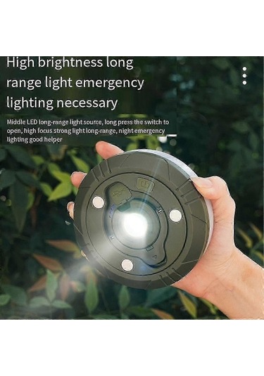 Bloomnest Kamp Işık Zinciri, 8 Modlu Led Kamp Feneri, Şarj Edilebilir, Kamp, Yürüyüş, Çadır Uyumlu G35 Newway Asorti Çok Renkli