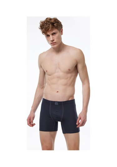 Malabadi Erkek Karışık Renk 6 Lı Pamuk Elastan Uzun Boxer 073 Karma