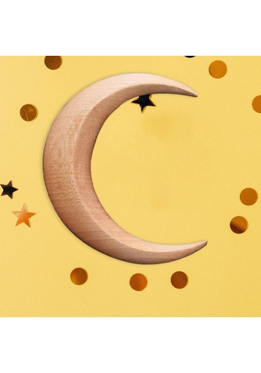 Suntek Saç Çatalı Ahşap Hafif Tarak Kız Çocuk Kahverengi Kahverengi