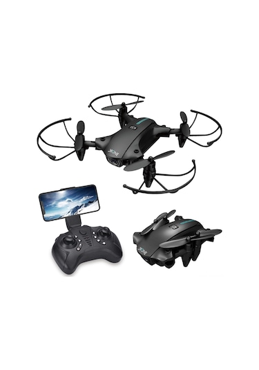 Honmex H2 Mini Katlanabilir Drone: 4k Ön Kameralı, Hız Kontrolü, Headless Mod Ve İzleme Uçuşu Özellikleriyle Basit Kontrol