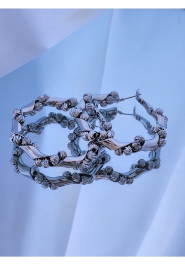 Dorika Sarmal Model Halka Model Silver Gümüş Renk Silver