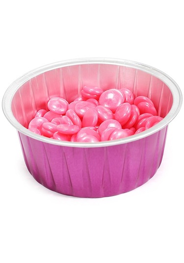 Suntek 10 Adet Yuvarlak Alüminyum Folyo Balmumu Fasulye Eritme