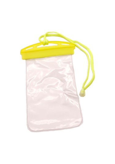 Tüm Telefonlara Uyumlu, Su Geçirmez, Telefon Kılıfı, Askılı Kılıf, Su Altı Kabı, Sarı