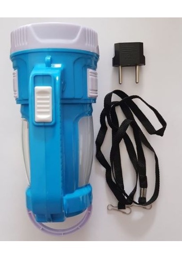 Portatif el feneri Beyaz - Mavi