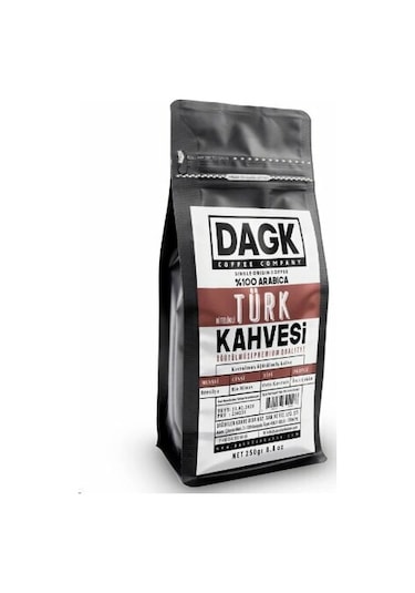 Dagk Nitelikli Türk Kahvesi 250 Gr Çekirdek