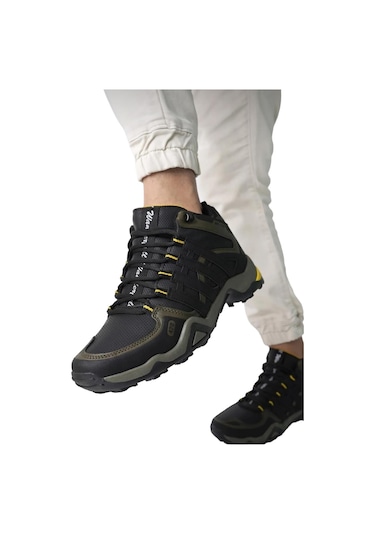 Erkek Kışlık Trekking Spor Bot Haki - Sarı-haki - Sarı Haki - Sarı
