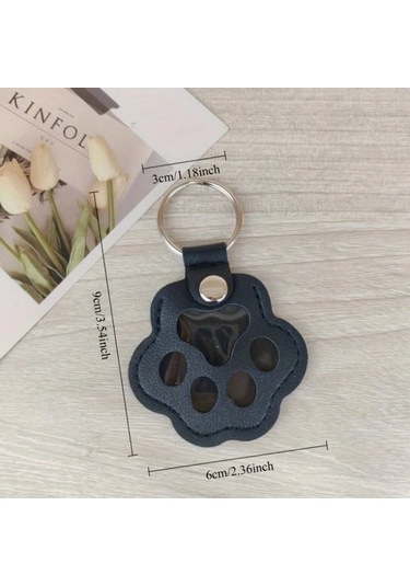 Elmpaly Siyah 1 Adet Evcil Hayvan Kılı Saklama Çantası, Kedi Köpek Tüy Toplayıcı, Pu Malzeme