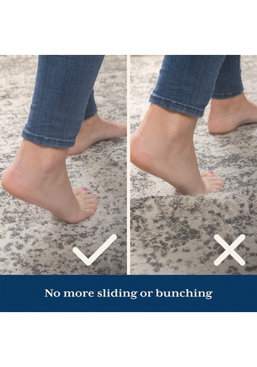 Kosona Pvc Antiparede Tala Com Malha Abertura, 61x91.5cm Branco - Previne Escorregões, Protege Pisos E Permite Ventilação Diğer