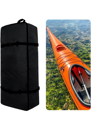 Suntek Paddleboard Sırt Çantası Çanta Naylon Fermuarlı Siyah