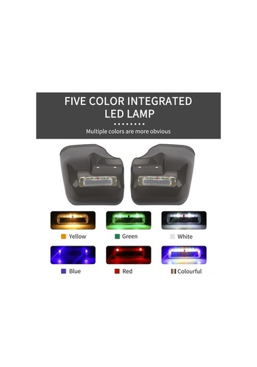 Pazly Genel Motosiklet El Koruyucu - Rüzgar/yağmur Dayanıklı Pvc Kalkan 38x26x22 Cm