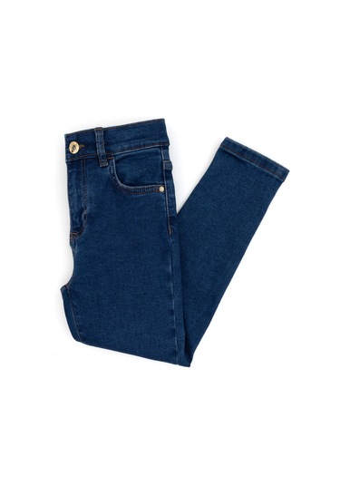 U.s. Polo Assn. Kız Çocuk Mavi Pantolon Jean 50314316-dn0022 Mıd Blue