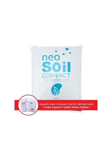Aquario Neo Compact Plant Soil Powder 8lt
