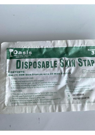 Oasis Cilt Zımbası 35W