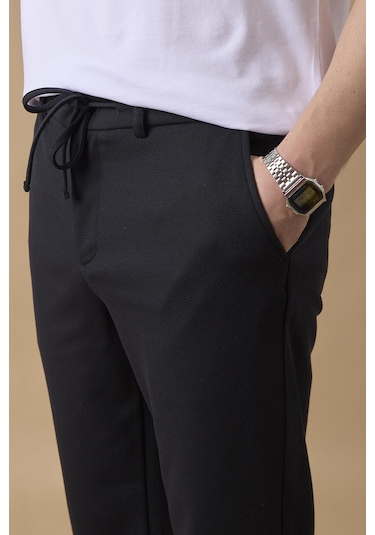 Braccas Erkek Regular Fit Orta Bel Düz Paça Lacivert Pantolon Lacivert