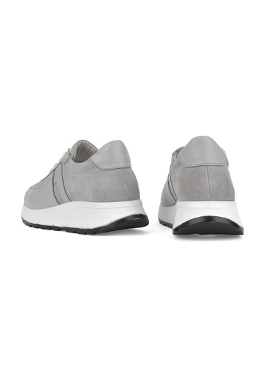 Ziya, Kadın Hakiki Deri Sneaker 1511050z2050 Gri 1511050z2050 011 Gri
