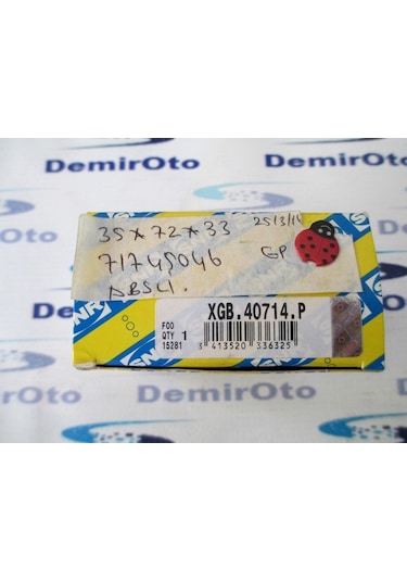 71745046 Ön Teker Rulmanı Abs.li 35 72 33 G.punto Snr