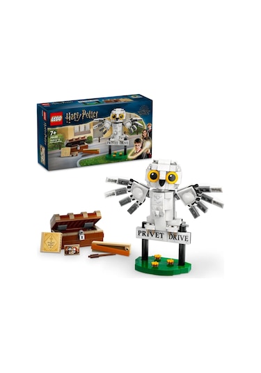 LEGO® Harry Potter™ Hedwig™, Privet Drive 4 Numara’da 76425 7+ Yaratıcı Oyuncak Yapım Seti - 337 Parça