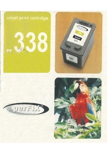 Perfix 338 HP Uyumlu Kartuş Siyah