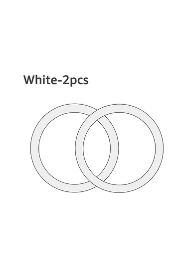 Untoom 2'li Paket Magsafe Manyetik Plaka Halkası - Evrensel Araç Tutucu Ve Kablosuz Şarj Desteğigri Gri