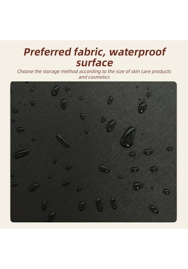 Aynalı Seyahat Makyaj Çantası - Bölünebilir Kozmetik H47780pu Mor