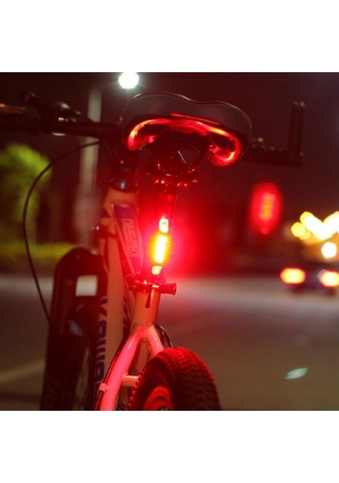 Buffer Usb Şarj Edilebilir Parlak Bisiklet Led  Lamba